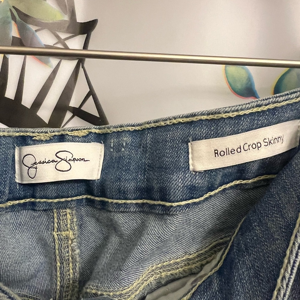 Spotlight High Rise Straight Jeans in Carry On. - Picture 6 of 6